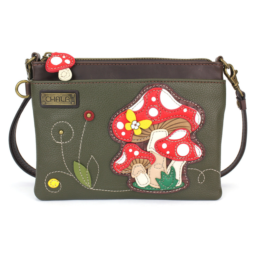 Mini Crossbody - Mushroom - olive