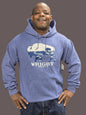 Blue Wright WY Hoodie