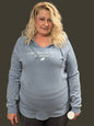 Blue Wyoming Women's Sweater
