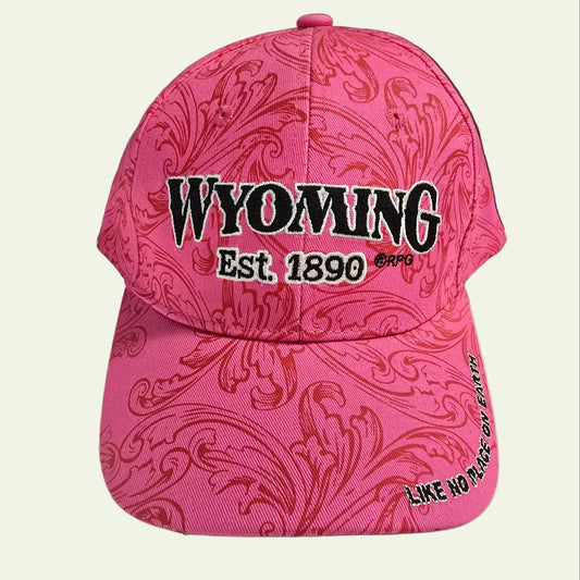 Pink Wyoming Floral Hat