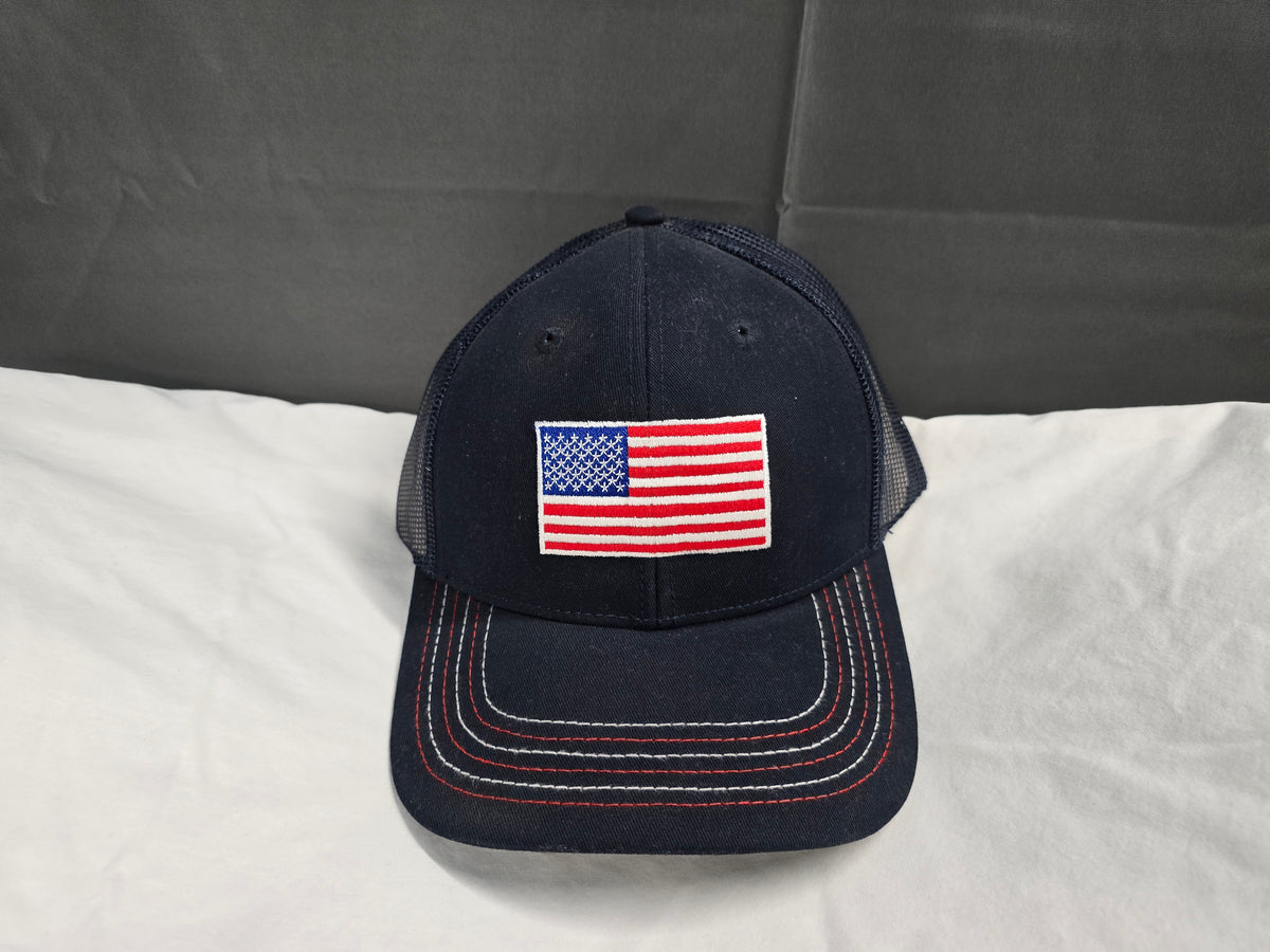 US Flag Patch Hat