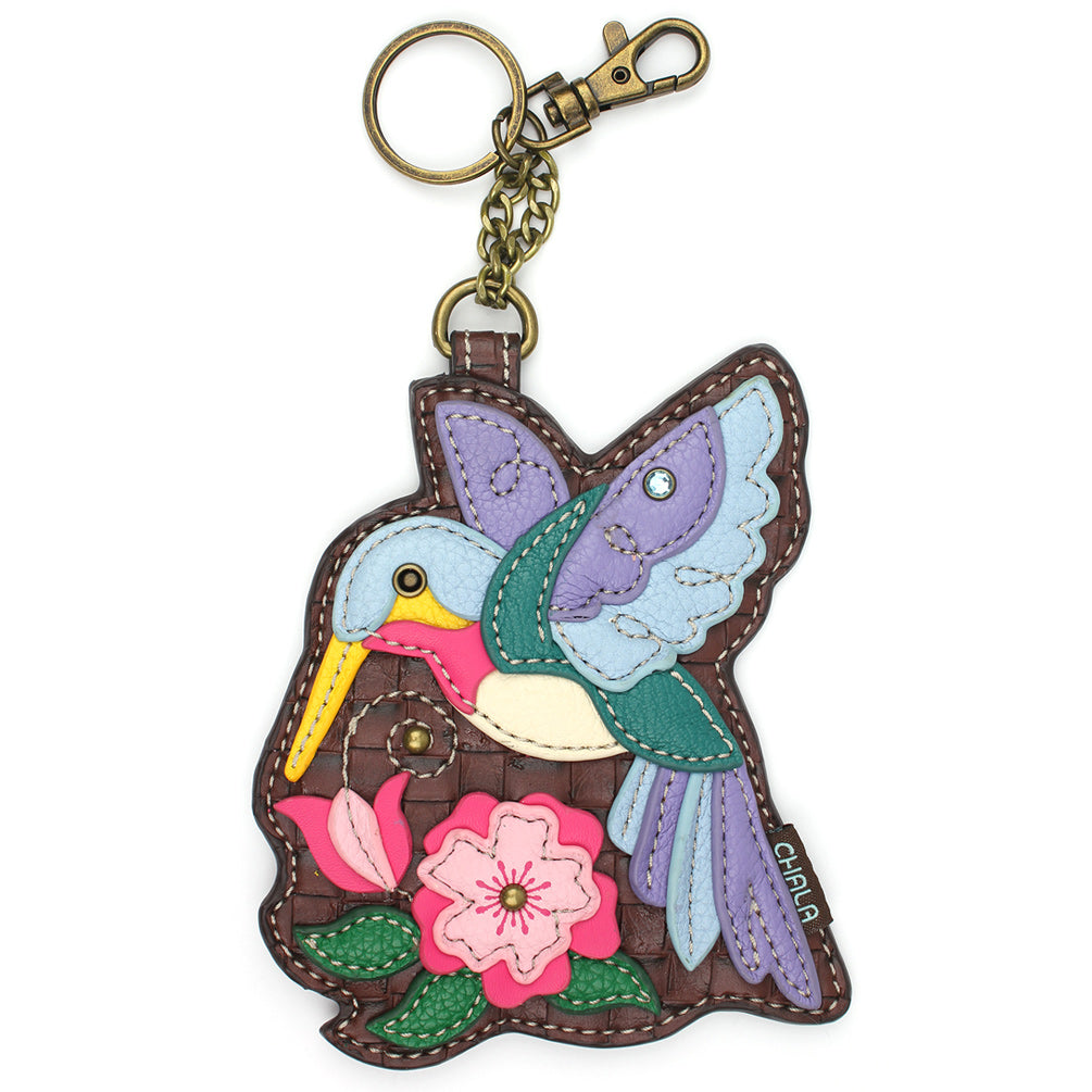 Coin Purse / Key Fob - Hummingbird A