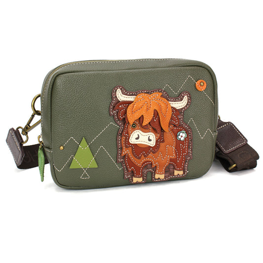 Mini Pack - Highland Cow - olive