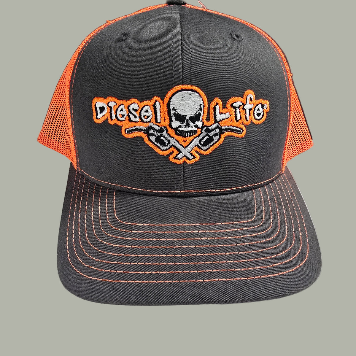 Orange Diesel Life Hat