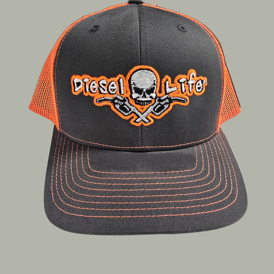 Orange Diesel Life Hat