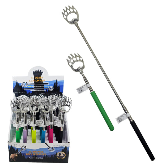 METAL BEAR CLAW EXTENDABLE BACK SCRATCHER