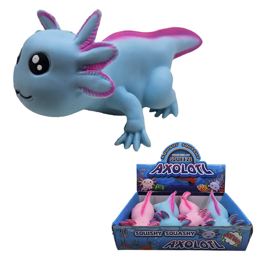 6" STRETCH AXOLOTL - 2 ASST. COLORS