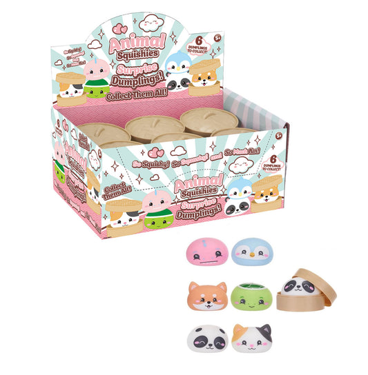 3" ANIMAL SQUISHIES SURPRISE DUMPLING *NEW 2026