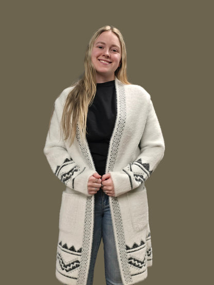 Venario Kelsie Long Cardigan