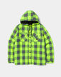 MEN'S EV HOODED FLANNEL SHIRT JACKET 1040064-12130